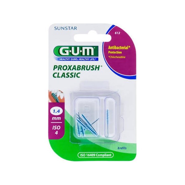 Gum cepillo recambio 8u 612 1.4