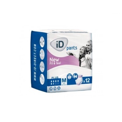 ID PANTS PLUS T- MED 12 U