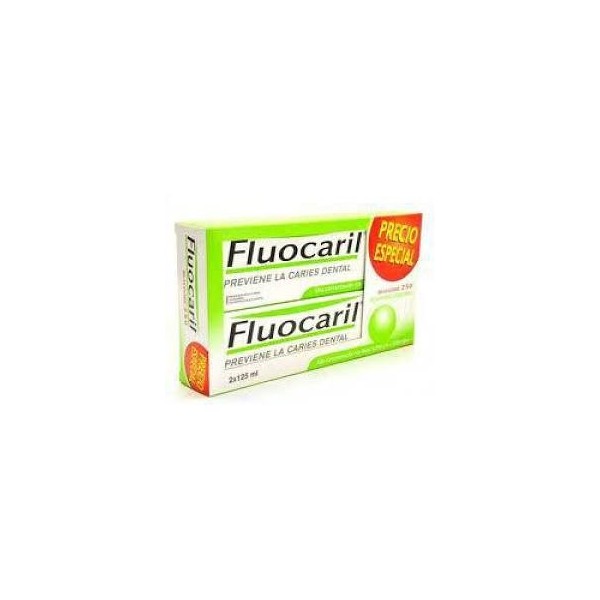 FLUOCARIL BI-FLUORE 250 DENTIFRICO 2 ENVASES 125 ml DUPLO