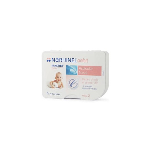 ASPIRADOR NASAL RHINOMER BABY 1 UNIDAD + 2 RECAMBIOS