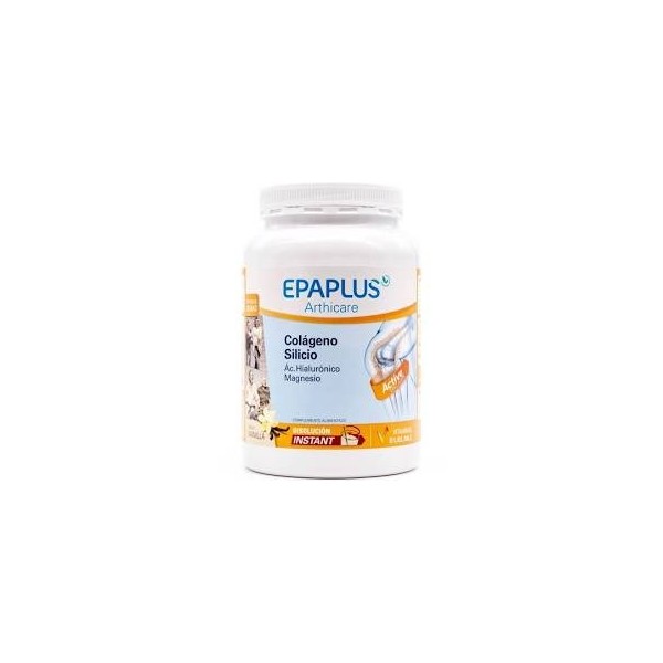 EPAPLUS COLAGENO + SILICIO + HIALURONICO + MAGNESIO POLVO 1 ENVASE 326,86 g SABOR VAINILLA