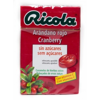 RICOLA CARAMELOS SIN AZUCAR ARANDANO 50 G