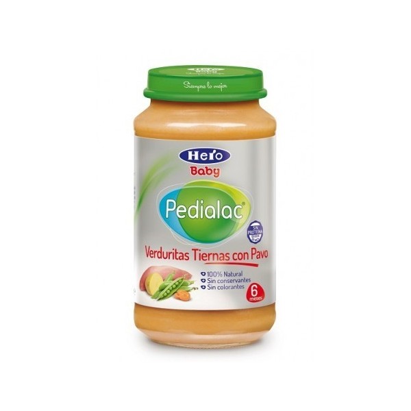 HERO BABY VERDURITAS CON DELICIAS DE PAVO 1 TARRO 235 G