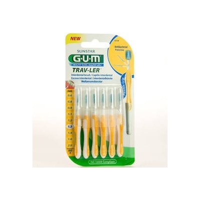 Gum cepillo interdental 1.3 amarillo