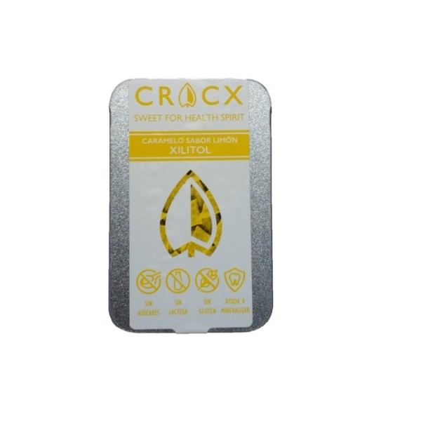 CRACX CARAMELO DE XILITOL SABOR LIMON 35G