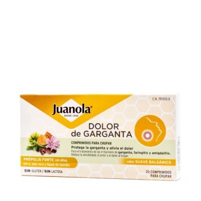 JUANOLA DOLOR DE GARGANTA PROPOLIS FORTE SABOR S