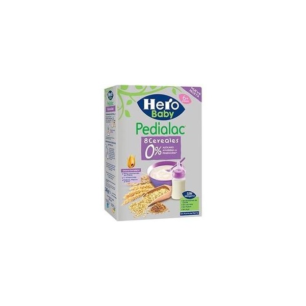 PEDIALAC PAPILLA 8 CEREALES HERO BABY 1 ENVASE 340 g