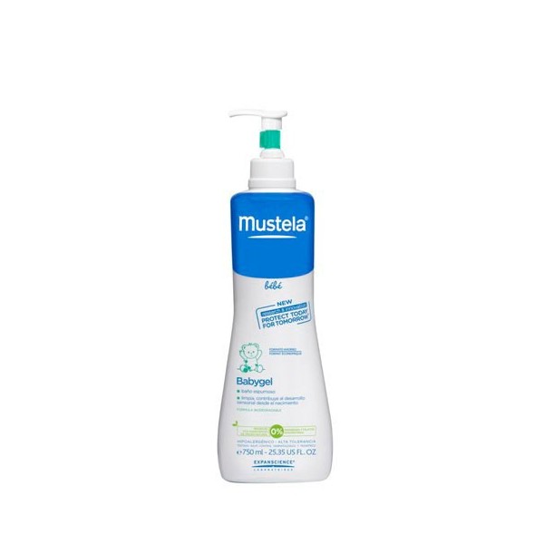 BABYGEL BAÑO ESPUMA MUSTELA 1 ENVASE 750 ml