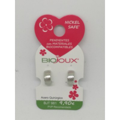 BIOJOUS PENDIENTES MEDIO ARO PARIS REF.981