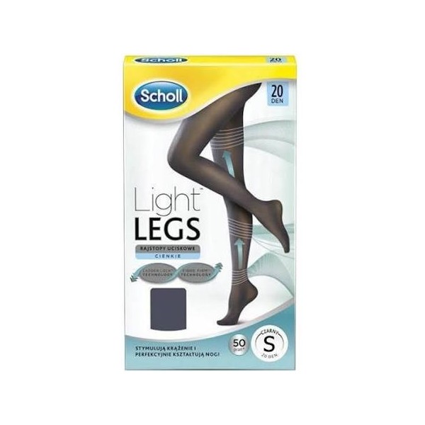 SCHOLL PANTY LEGS 20 DEN T.S NEGRO