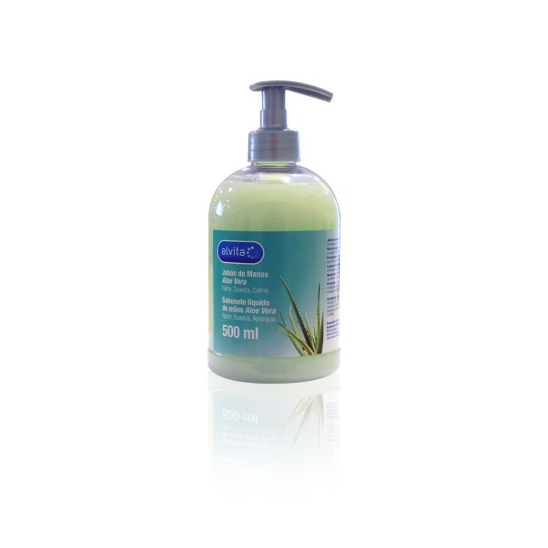 ALVITA JABON DE MANOS ALOE VERA 1 ENVASE 500 ML