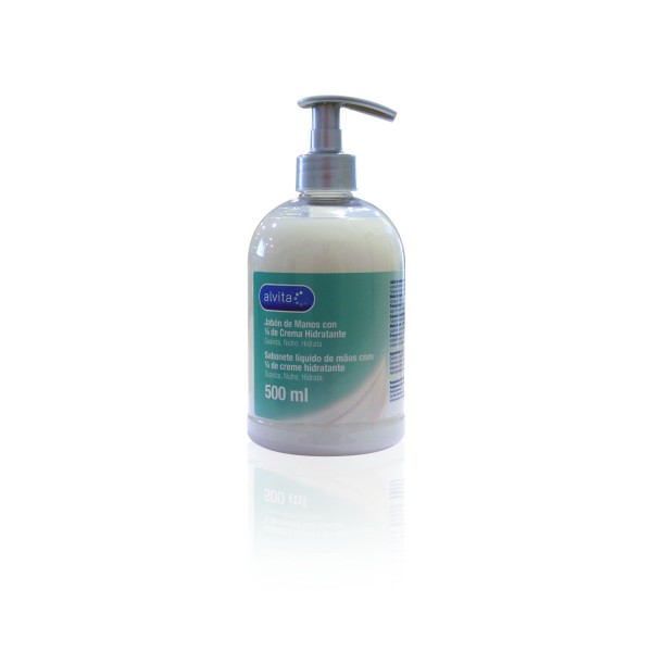 ALVITA JABON DE MANOS EN CREMA 1 ENVASE 500 ML