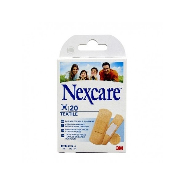 3M NEXCARE TEXTILE APOSITO ADHESIVO 20 UNIDADES SURTIDO