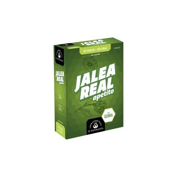 JALEA REAL INFANTIL APETITO EL NATURALISTA 20 VIALES 10 ml