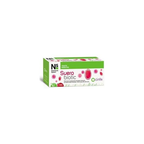 NS FLORABIOTIC SUEROPRO+ 6 SOBRES 4,250 g SABOR FRESA