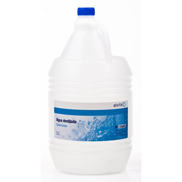 ALVITA AGUA DESTILADA 5L