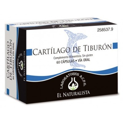 CARTILAGO DE TIBURON EL NATURALISTA 60 CAPS