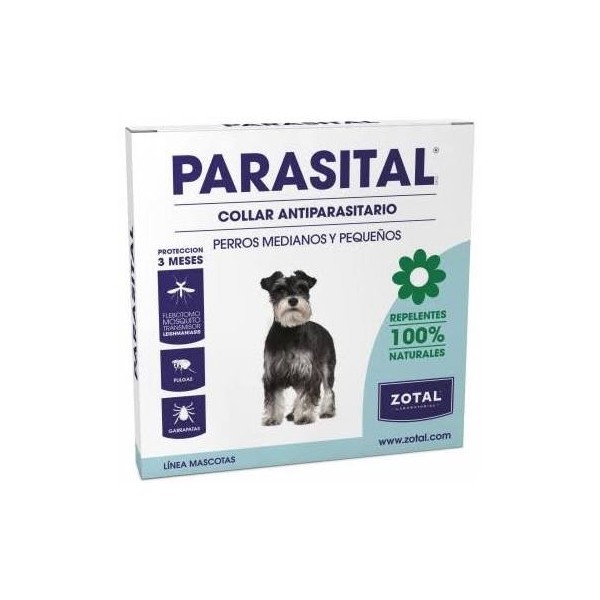 PARASITAL COLLAR PERRO MEDIANO Y PEQUEÑO