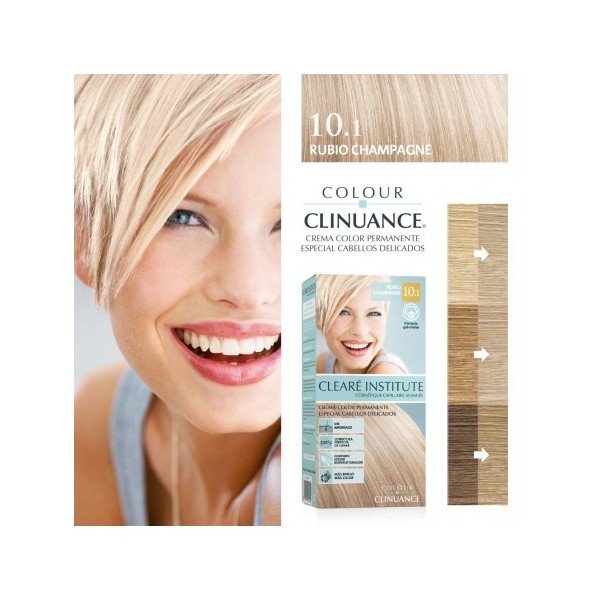 CLEARE INSTITUTE COLOUR CLINUANCE 1 ENVASE 170 ml TONO COLOR 10.1 RUBIO CHAMPAGNE