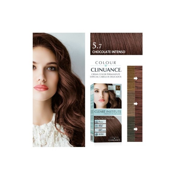 CLEARE INSTITUTE COLOUR CLINUANCE 1 ENVASE 170 ml TONO COLOR 5.7 CHOCOLATE INTENSO