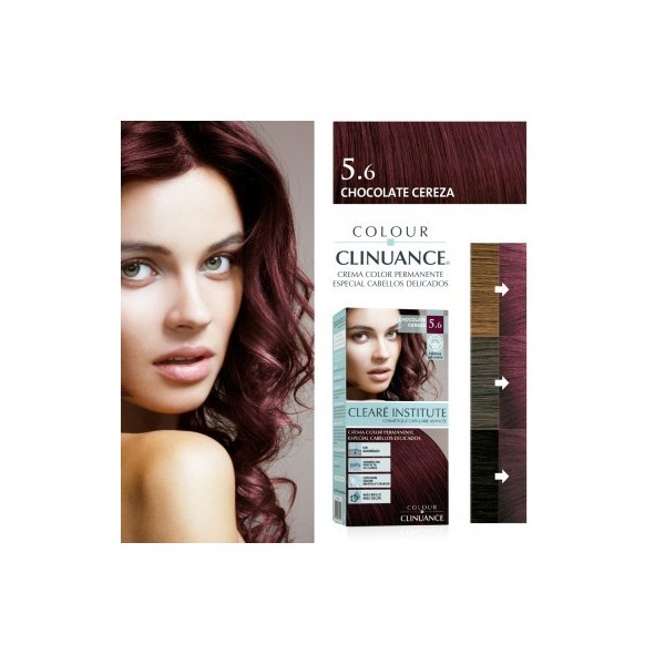 CLEARE INSTITUTE COLOUR CLINUANCE 1 ENVASE 170 ml TONO COLOR 5.06 CHOCOLATE CEREZA