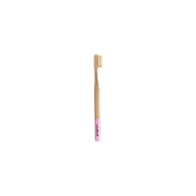 CEPILLO DIENTES ADULTOS NATURBRUSH BAMBÚ ROSA