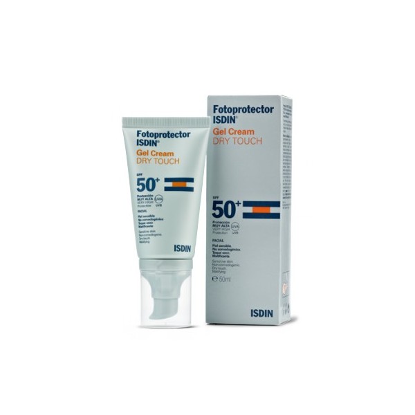 FOTOPROTECTOR ISDIN SPF 50+ GEL-CREMA DRY TOUCH 1 ENVASE 50 ml