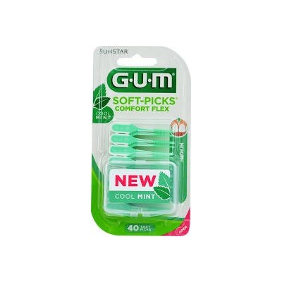 GUM SOFT PICKS COMF REGULAR40