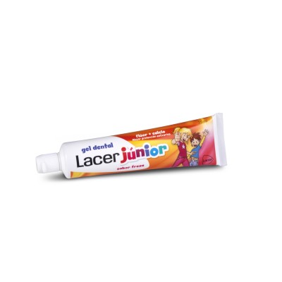 Lacer junior gel dental 75 ml fresa