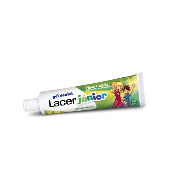 LACER JUNIOR GEL DENTAL 1 TUBO 75 ml SABOR MENTA