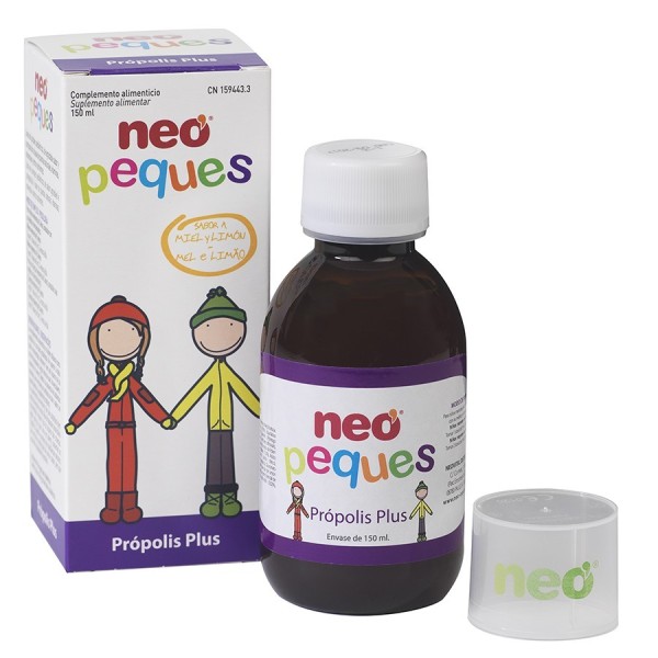 NEO PEQUES PROPOLIS PLUS 1 ENVASE 150 ml SABOR MIEL Y LIMON