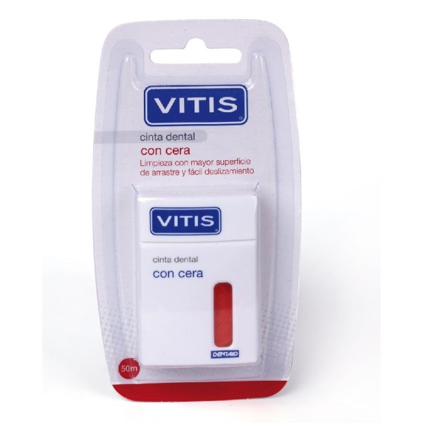 VITIS CINTA DENTAL CON CERA 50M