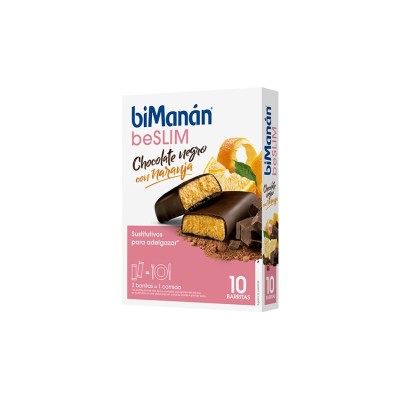 BIMANAN BARRITA CHOCOLATE NEGRO Y NARANJA 320 G