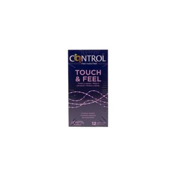 CONTROL TOUCH & FEEL PRESERVATIVOS 12 UNIDADES