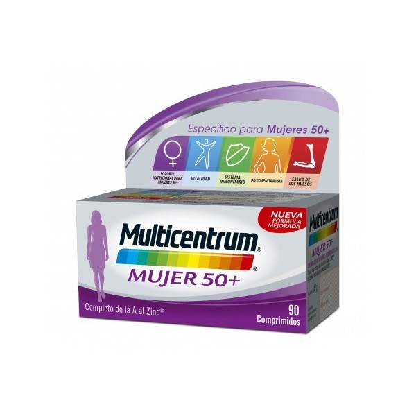 MULTICENTRUM MUJER 50+ 90 COMPRIMIDOS