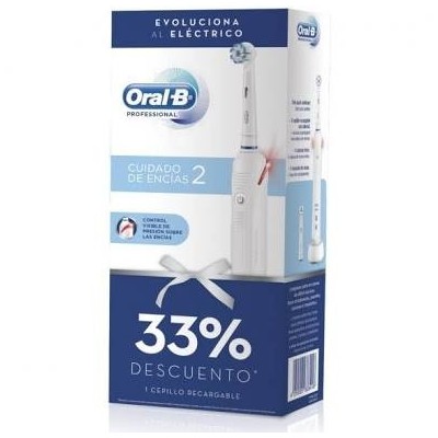 ORAL-B CEPILLO ELECTRIC PRO 2 DUPLO 33% DTO 2ª U