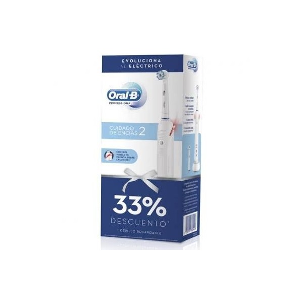 ORAL-B CEPILLO ELECTRIC PRO 2 DUPLO 33% DTO 2ª U