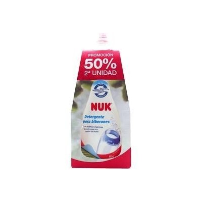 NUK  PROMO DETERGENTE PARA BIBERONES 50% 2ª UND