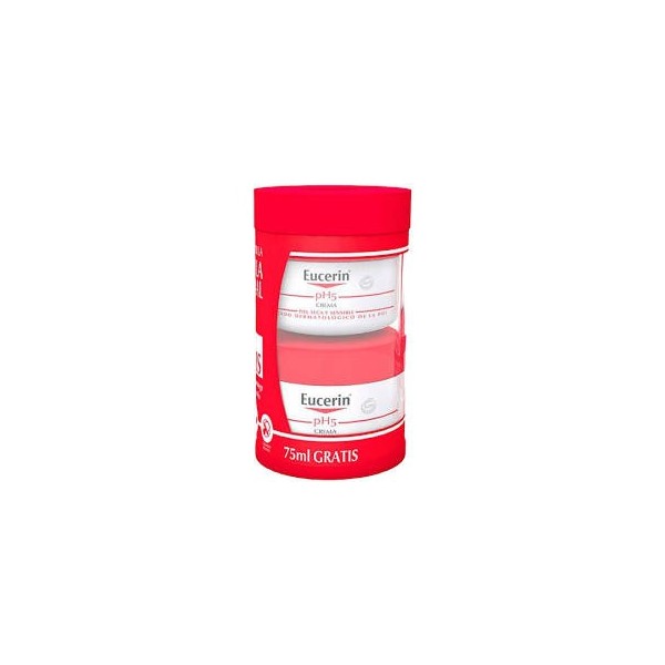 EUCERIN CREMA PIEL SENSIBLE PH-5 100ML + 75ML DE REGALO