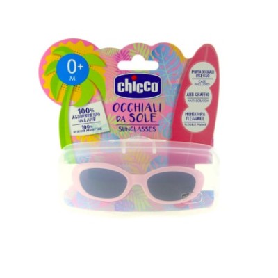 GAFAS SOL CHICCO 0M+ ROSA OSITO