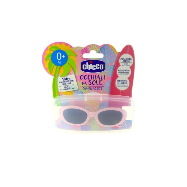 GAFAS SOL CHICCO 0M+ ROSA OSITO