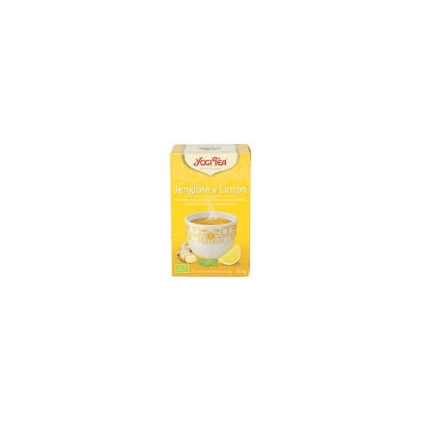 YOGI TEA JENGIBRE LIMON INFUS 17 BOLSITAS