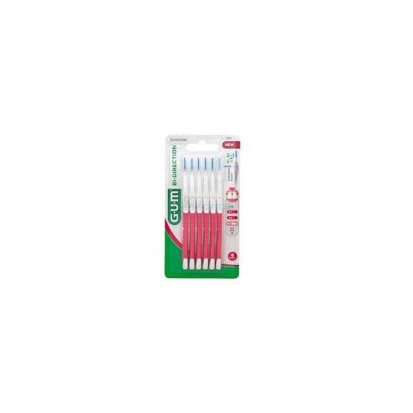 CEPILLO INTERDENTAL GUM 2614 BI-DIRECTION 6 UNIDADES 1,2 mm