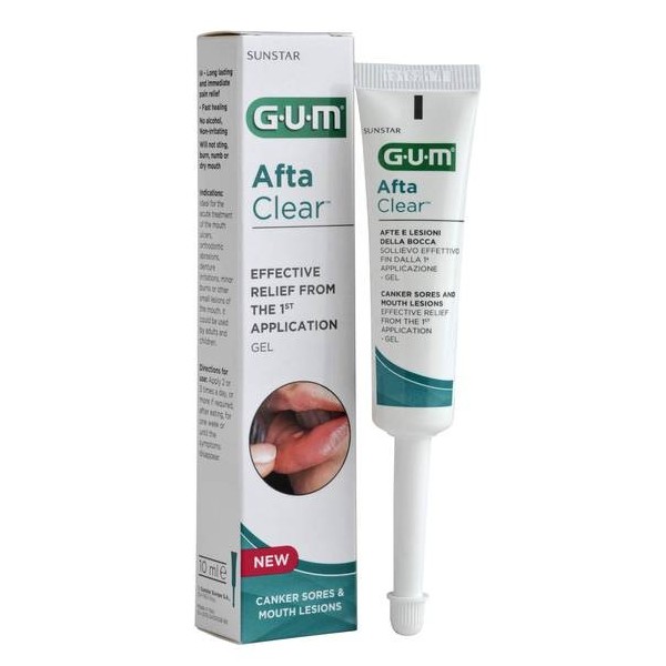 GUM AFTACLEAR GEL 1 ENVASE 10 ml