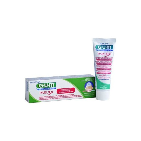 GUM PAROEX TRATAMIENTO GEL DENTAL 1 ENVASE 75 ml