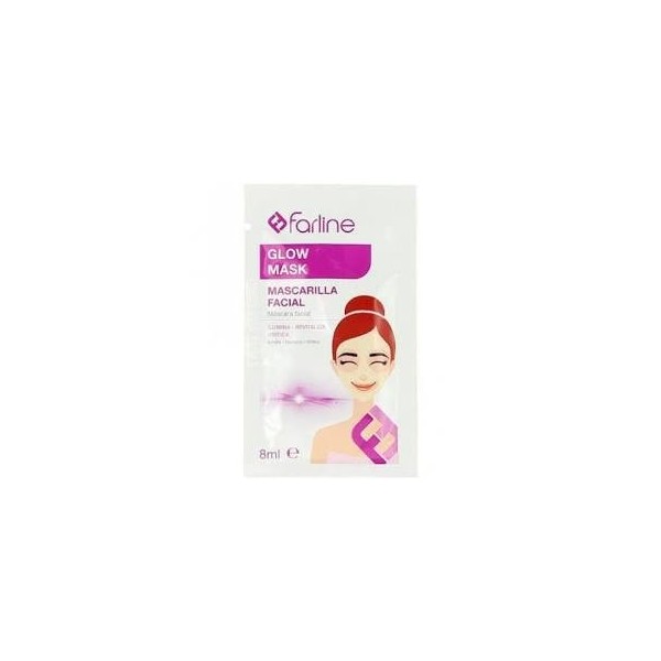 FARLINE MASCARILLA FACIAL GLOW MASK CREMA 1 ENVASE 8 ml