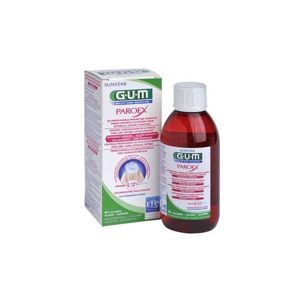 GUM PAROEX TRATAMIENTO COLUTORIO 1 ENVASE 500 ml