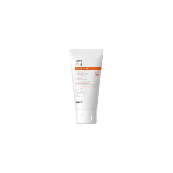 LETI AT4 CREMA FACIAL SPF 20 CREMA 1 TUBO 50 ml