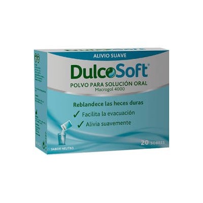 DULCOSOFT POLVO PARA SOLUCION ORAL 20 SOBRES