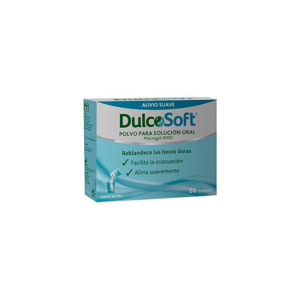 DULCOSOFT POLVO PARA SOLUCION ORAL 20 SOBRES 10 g SABOR NEUTRO